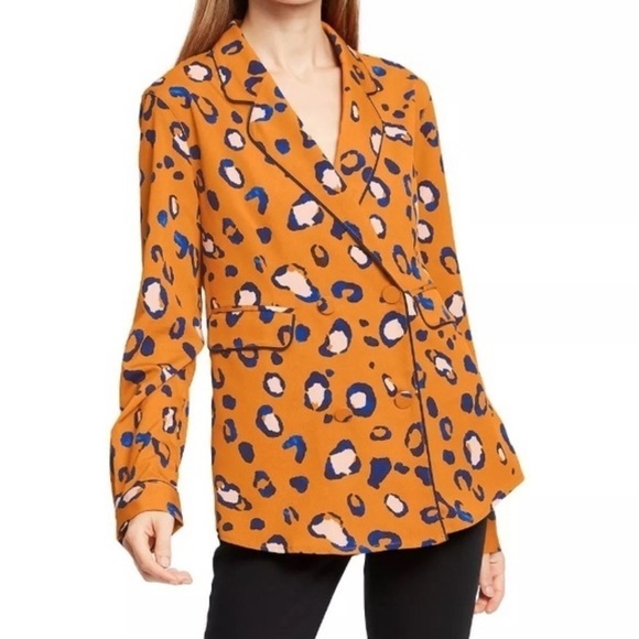 3.1 PHILLIP LIM for Target Leopard Print Blazer - Picture 2 of 8